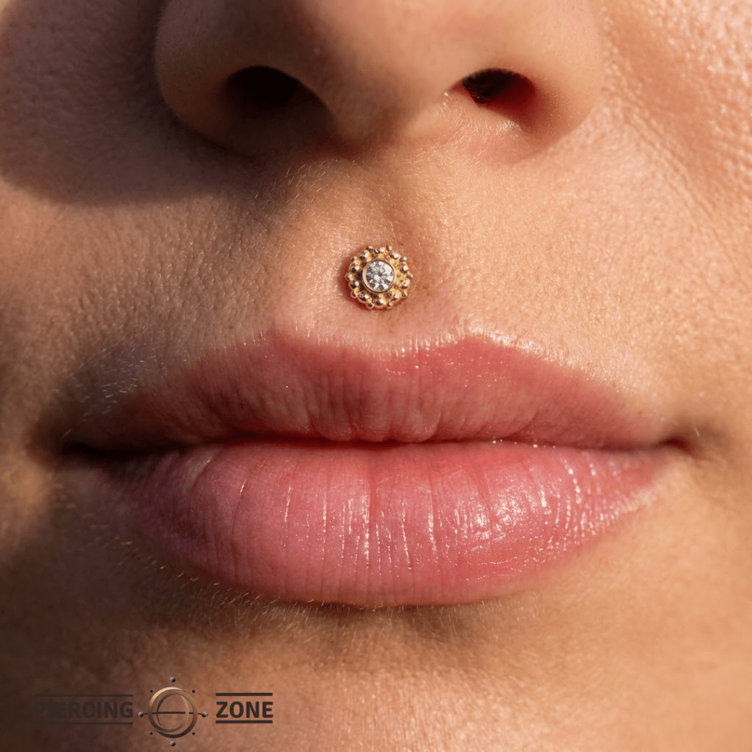 Serena – 14K Gold Threadless/Threaded End - piercing - zone.com