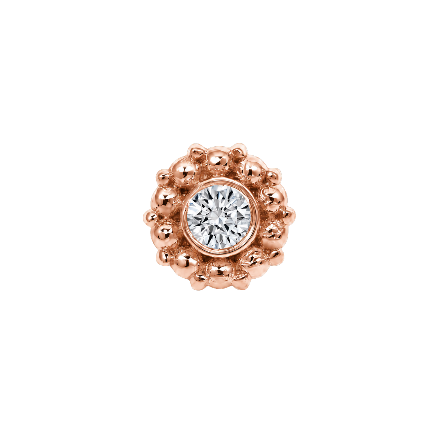 Serena – 14K Gold Threadless/Threaded End