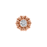 Serena – 14K Gold Threadless/Threaded End