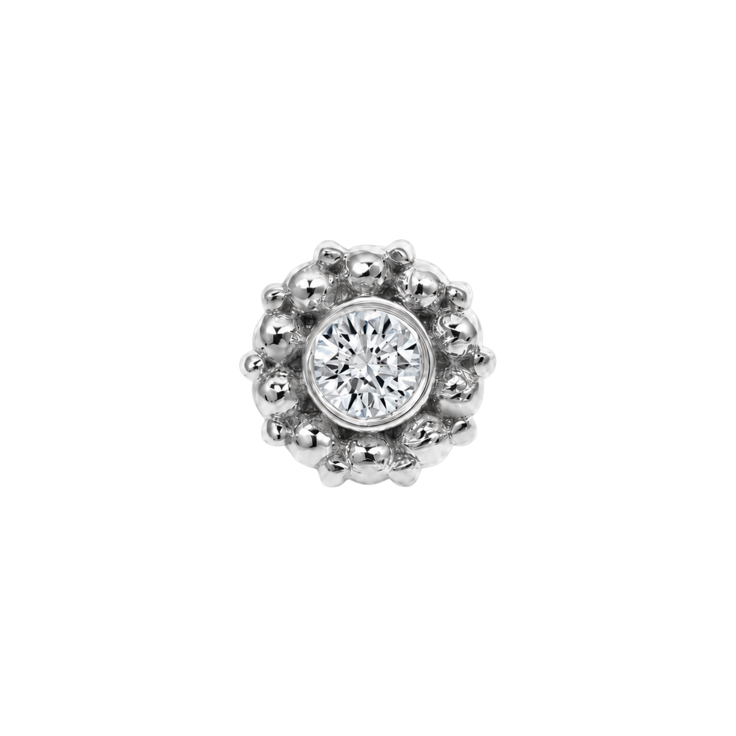 Serena – 14K Gold Threadless/Threaded End