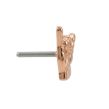 Shaka – 14K Gold Threadless/Threaded End - piercing - zone.com