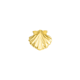 Shell – 14K Gold Threadless & Threaded End - piercing - zone.com