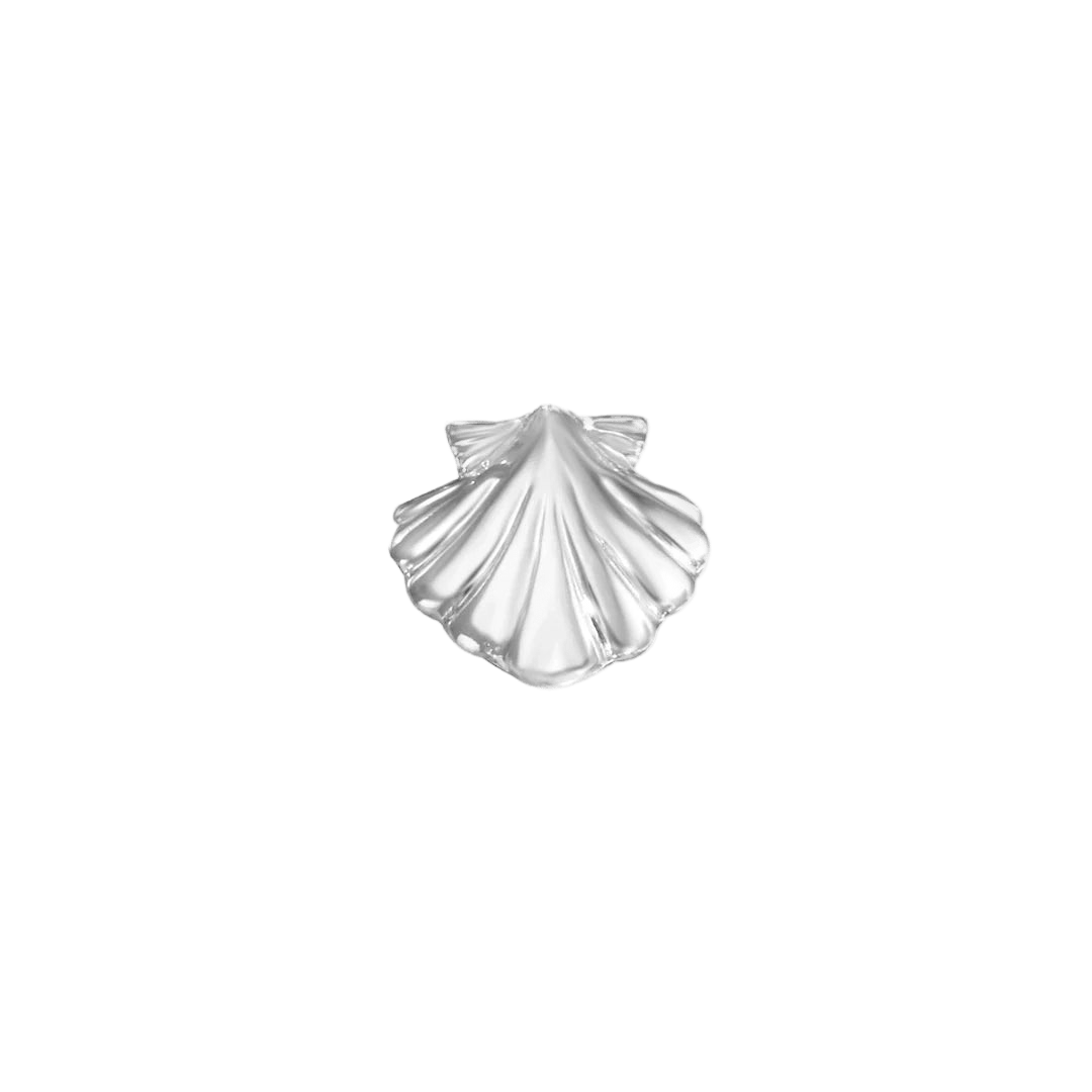 Shell – 14K Gold Threadless & Threaded End - piercing - zone.com