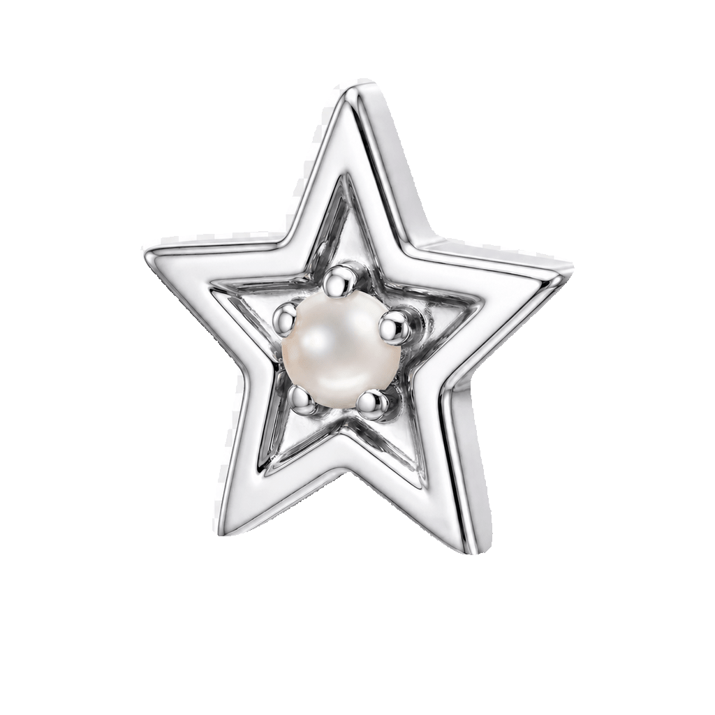 Shining Star - 14K Gold Threadless/Threaded - piercing-zone.com