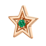Shining Star - 14K Gold Threadless/Threaded - piercing-zone.com