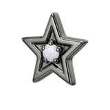 Shining Star - 14K Gold Threadless/Threaded - piercing-zone.com