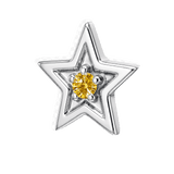 Shining Star - 14K Gold Threadless/Threaded - piercing-zone.com