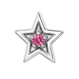 Shining Star - 14K Gold Threadless/Threaded - piercing-zone.com