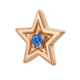 Shining Star - 14K Gold Threadless/Threaded - piercing-zone.com