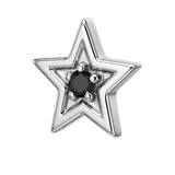 Shining Star - 14K Gold Threadless/Threaded - piercing-zone.com