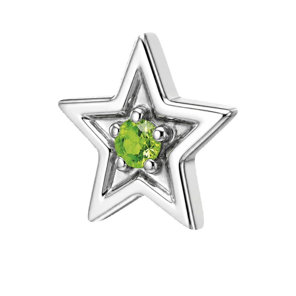Shining Star - 14K Gold Threadless/Threaded - piercing-zone.com