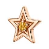 Shining Star - 14K Gold Threadless/Threaded - piercing-zone.com