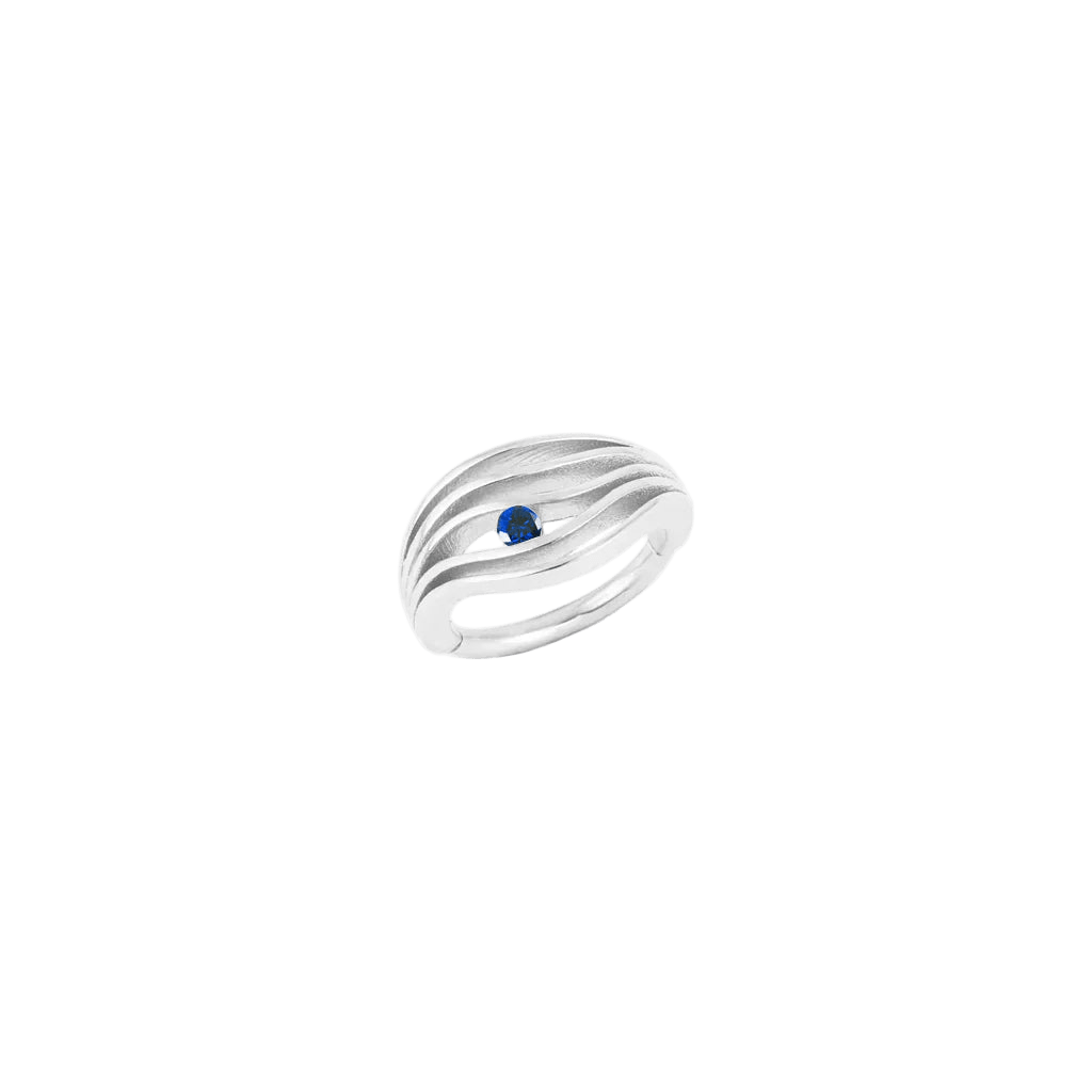 Shoreline Clicker with Gem – 14K & 18K Gold - piercing - zone.com