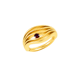 Shoreline Clicker with Gem – 14K & 18K Gold