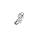 Shrooms Pin - 14K Gold Mushroom Threadless End - piercing - zone.com