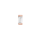 Single Baguette – 14K Gold Threadless/Threaded End