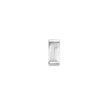 Single Baguette – 14K Gold Threadless/Threaded End