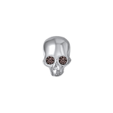 Skull with Gems – 14K Gold Halloween Threadless End - piercing - zone.com