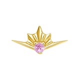 Skye – 14K Gold Threadless/Threaded End - piercing-zone.com