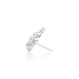 Sloth – Miniature Charm – 14K Gold Threadless End - piercing - zone.com