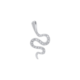 Snake – 14K Gold Threadless & Threaded End - piercing - zone.com