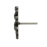 Snake – 14K Gold Threadless/Threaded End - piercing - zone.com