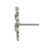 Snake – 14K Gold Threadless/Threaded End - piercing - zone.com