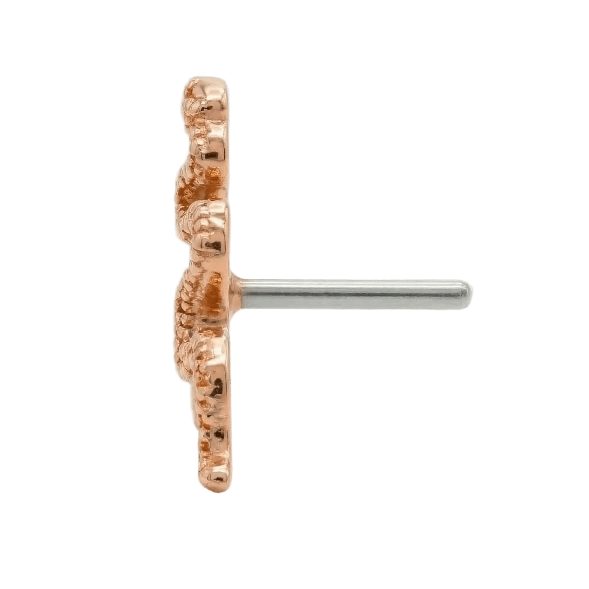 Snake – 14K Gold Threadless/Threaded End - piercing - zone.com