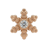 Snowflake - 14K Gold Threadless/Threaded
