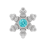 Snowflake - 14K Gold Threadless/Threaded - piercing-zone.com
