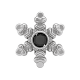 Snowflake - 14K Gold Threadless/Threaded - piercing-zone.com