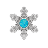 Snowflake - 14K Gold Threadless/Threaded - piercing-zone.com