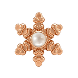 Snowflake - 14K Gold Threadless/Threaded - piercing-zone.com