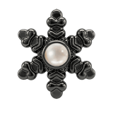 Snowflake - 14K Gold Threadless/Threaded - piercing-zone.com