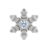 Snowflake - 14K Gold Threadless/Threaded - piercing-zone.com