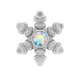 Snowflake - 14K Gold Threadless/Threaded - piercing-zone.com