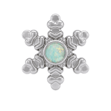 Snowflake - 14K Gold Threadless/Threaded - piercing-zone.com