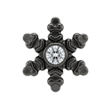 Snowflake - 14K Gold Threadless/Threaded - piercing-zone.com