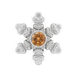 Snowflake - 14K Gold Threadless/Threaded - piercing-zone.com