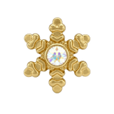 Snowflake - 14K Gold Threadless/Threaded - piercing-zone.com