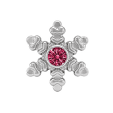 Snowflake - 14K Gold Threadless/Threaded - piercing-zone.com
