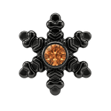 Snowflake - 14K Gold Threadless/Threaded - piercing-zone.com