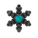 Snowflake - 14K Gold Threadless/Threaded - piercing-zone.com