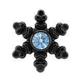 Snowflake - 14K Gold Threadless/Threaded - piercing-zone.com