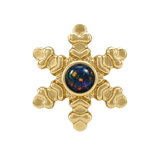 Snowflake - 14K Gold Threadless/Threaded - piercing-zone.com