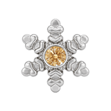 Snowflake - 14K Gold Threadless/Threaded - piercing-zone.com