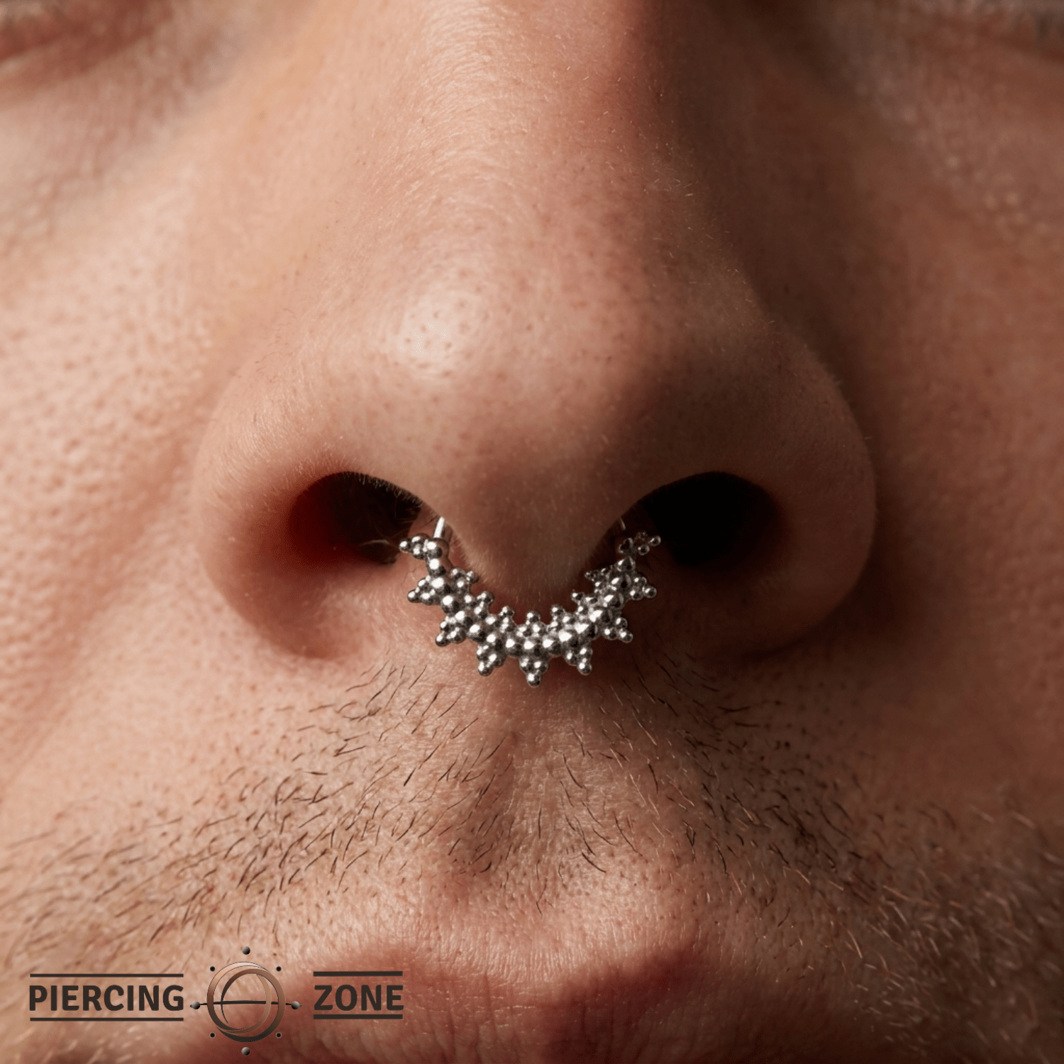 Sol Continuous Ring - 14K Gold Seamless Ring - piercing - zone.com