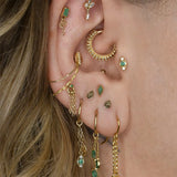 Solstice jewelry in yellow, rose, and white gold variations