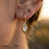 Southern Belle Charm – 14K & 18K Gold - piercing - zone.com