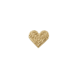 Spider Web Heart - 18K Gold Threadless/Threaded End - piercing-zone.com